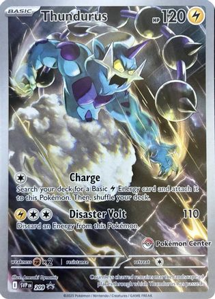 Thundurus (SVP-209) (Pokemon Center) (Holofoil)