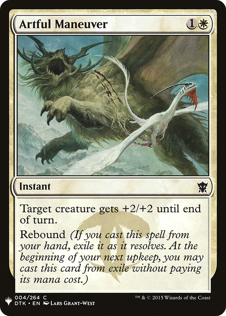 Artful Maneuver (LIST-DTK-4)