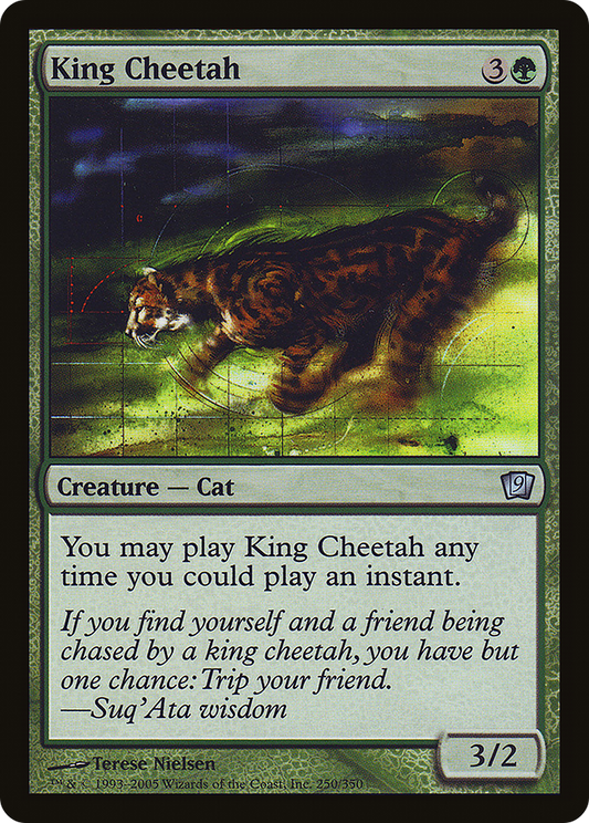 King Cheetah (9ED-250★) (Foil)