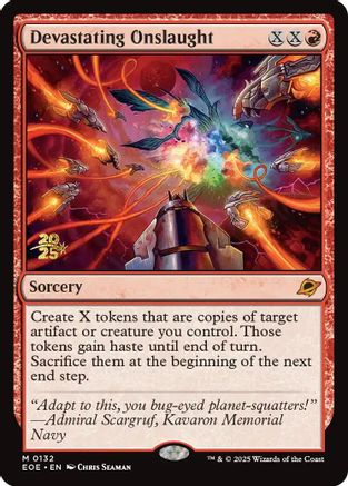 Devastating Onslaught (PRE-132) (Foil)