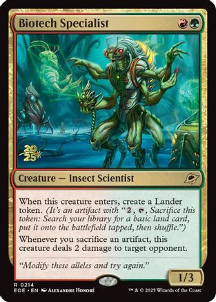 Biotech Specialist (PRE-214) (Foil)
