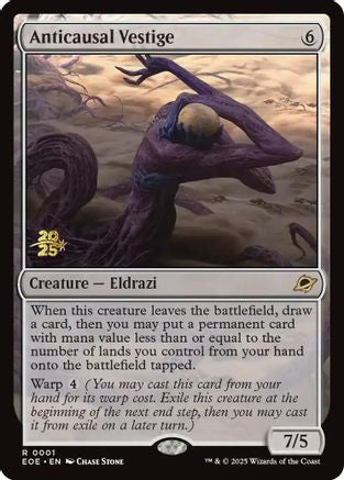 Anticausal Vestige (PRE-001) (Foil)