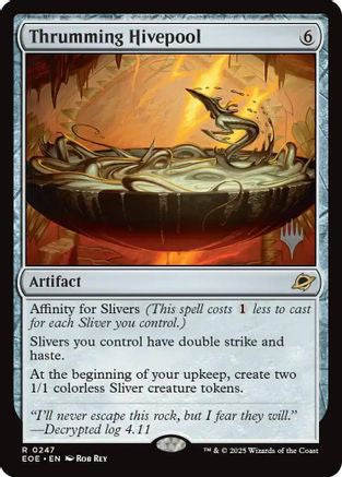 Thrumming Hivepool (PPEOE-247) (Foil)