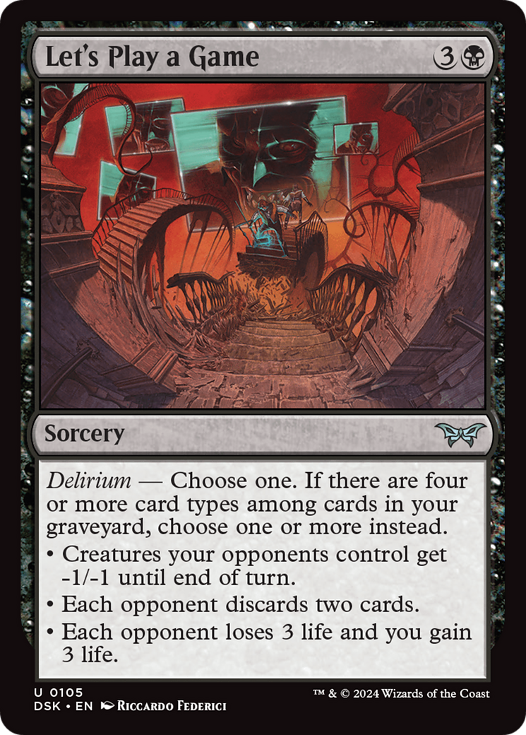 Let's Play a Game (DSK-105) (Foil)