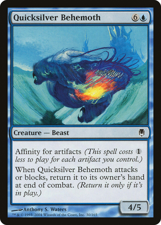 Quicksilver Behemoth (DST-030) (Foil)