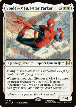 Spider-Man, Peter Parker (SPE-004) (Foil)