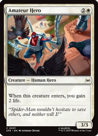 Amateur Hero (SPE, MAR-001)