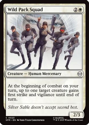 Wild Pack Squad (SPM-023) (Foil)