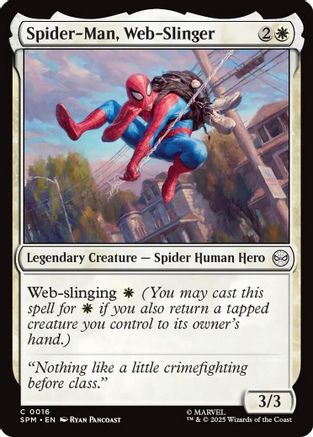 Spider-Man, Web-Slinger (SPM-016) (Foil)