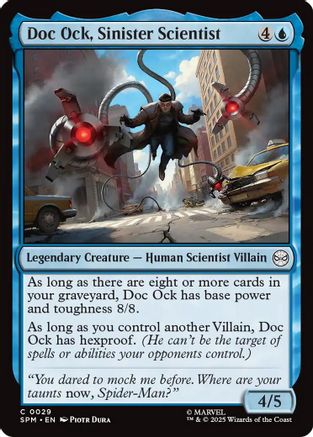 Doc Ock, Sinister Scientist (SPM-029) (Foil)