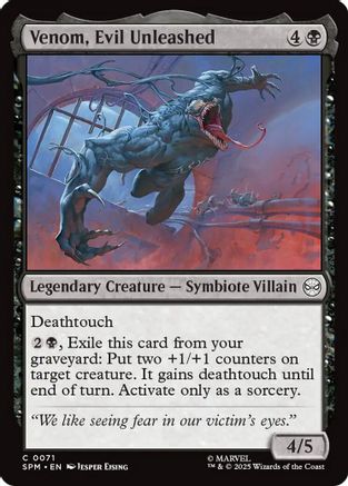 Venom, Evil Unleashed (SPM-071)