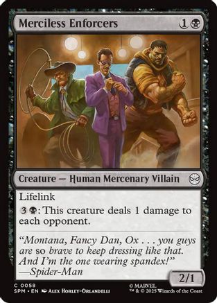 Merciless Enforcers (SPM-058) (Foil)