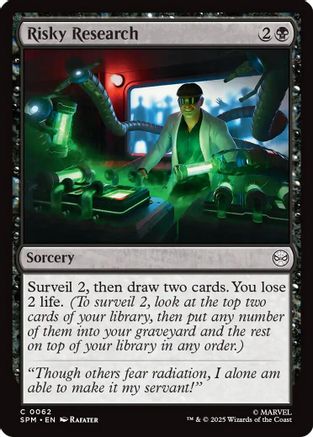 Risky Research (SPM-062) (Foil)