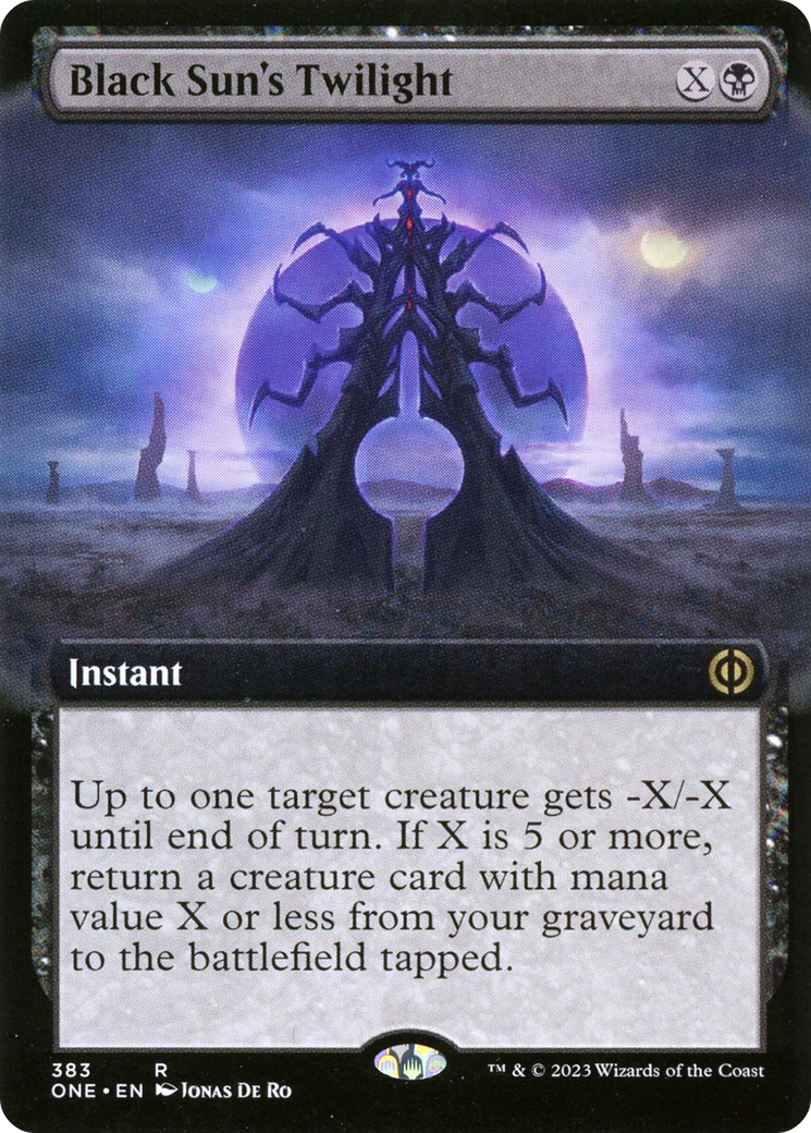 Black Sun's Twilight (ONE-383) (Extended Art) (Foil)
