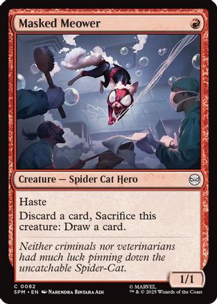 Masked Meower (SPM-082) (Foil)