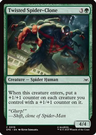Twisted Spider-Clone (SPE-019) (Foil)