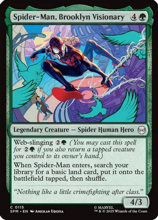 Spider-Man, Brooklyn Visionary (SPM-115) (Foil)