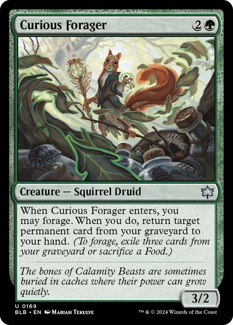 Curious Forager (BLB-169) (Foil)