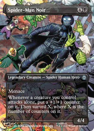 Spider-Man Noir (Borderless) (SPM-204) (Foil)