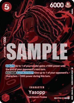 Yasopp (SP) (OP09-013) (Foil)