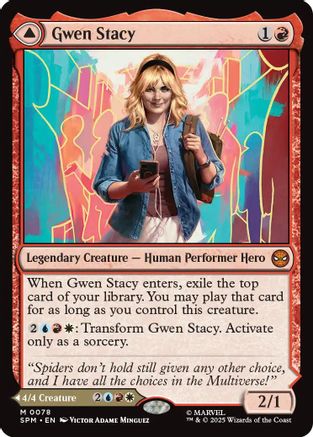 Gwen Stacy (SPM-078) (Foil)