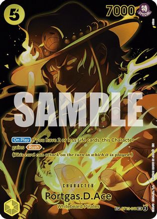 Portgas.D.Ace (SP) (ST13-011) (Foil)