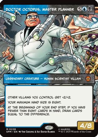 Doctor Octopus, Master Planner (Borderless) (SPM-228) (Foil)
