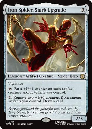 Iron Spider, Stark Upgrade (SPM-166) (Foil)