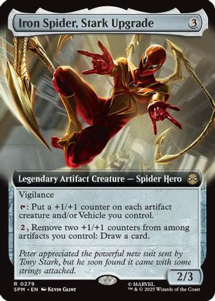 Iron Spider, Stark Upgrade (Extended Art) (SPM-279)