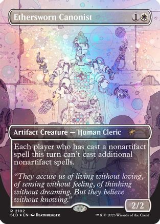 Ethersworn Canonist (Galaxy Foil) (SLD-2102)