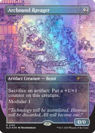 Arcbound Ravager (2105) (Galaxy Foil) (SLD-2105)