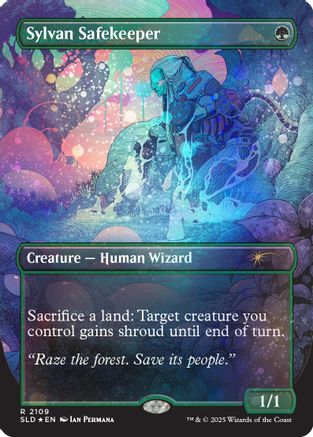 Sylvan Safekeeper (Galaxy Foil) (SLD-2109)