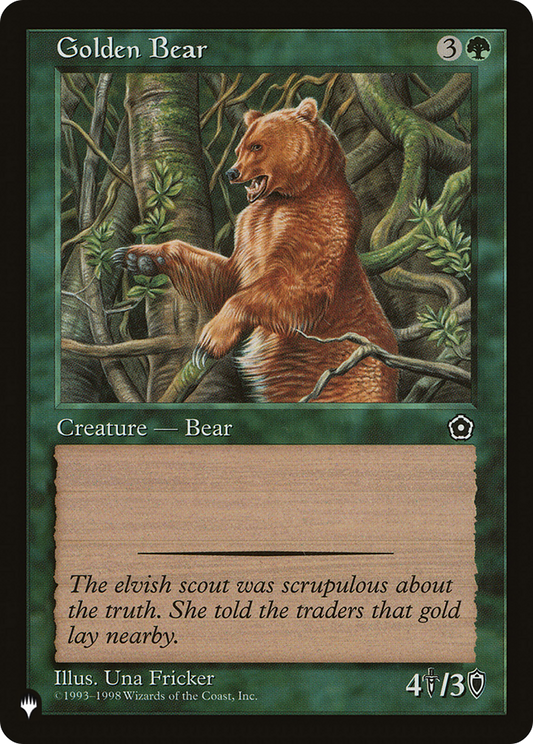 Golden Bear (LIST-P02-127)