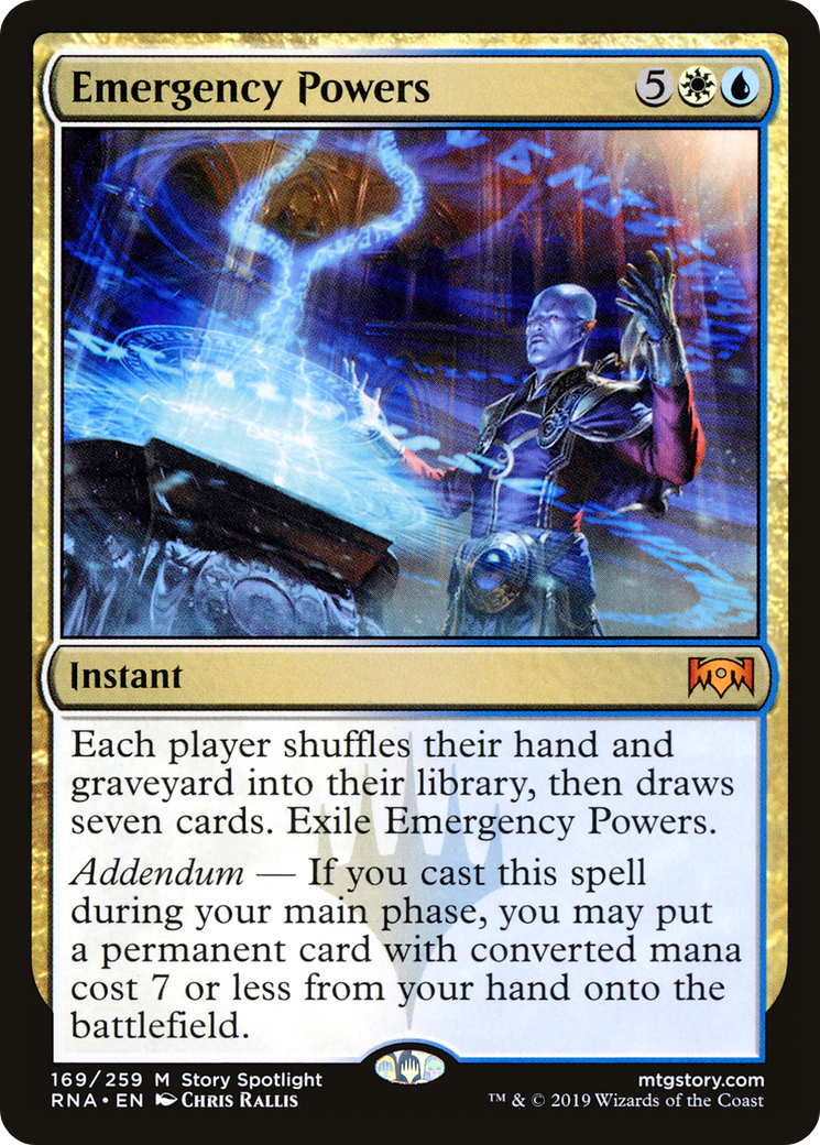 Emergency Powers (RNA-169) (Foil)