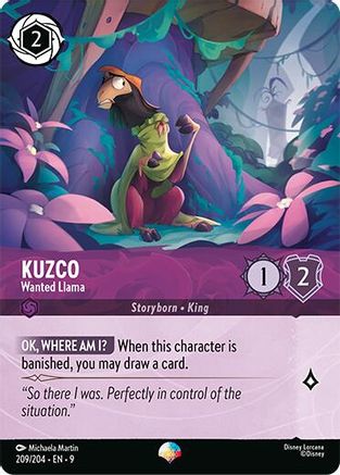 Kuzco - Wanted Llama (Epic) (9-209) (Holofoil)