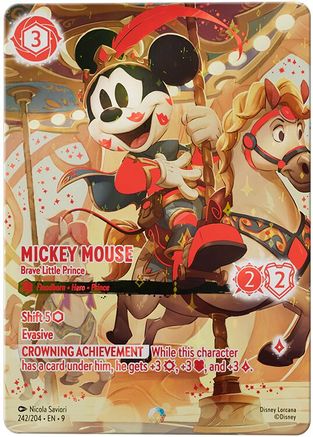 Mickey Mouse - Brave Little Prince (Iconic) (9-242) (Holofoil)