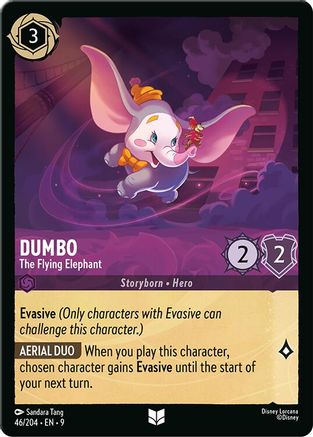 Dumbo - The Flying Elephant (9-046) (Cold Foil)