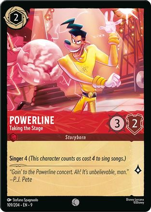 Powerline - Taking the Stage (9-109) (Cold Foil)