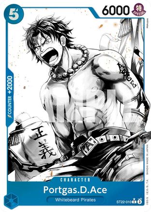 Portgas.D.Ace (Parallel) (ST22-010) (Foil)