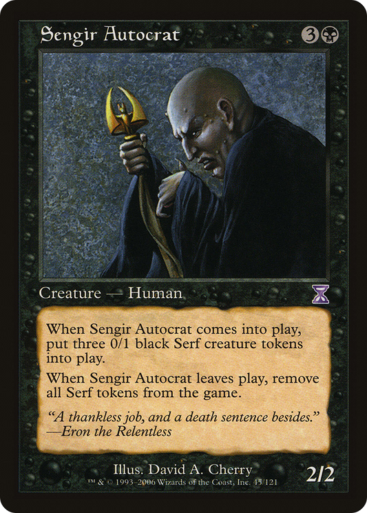 Sengir Autocrat (TSB-045) (Foil)