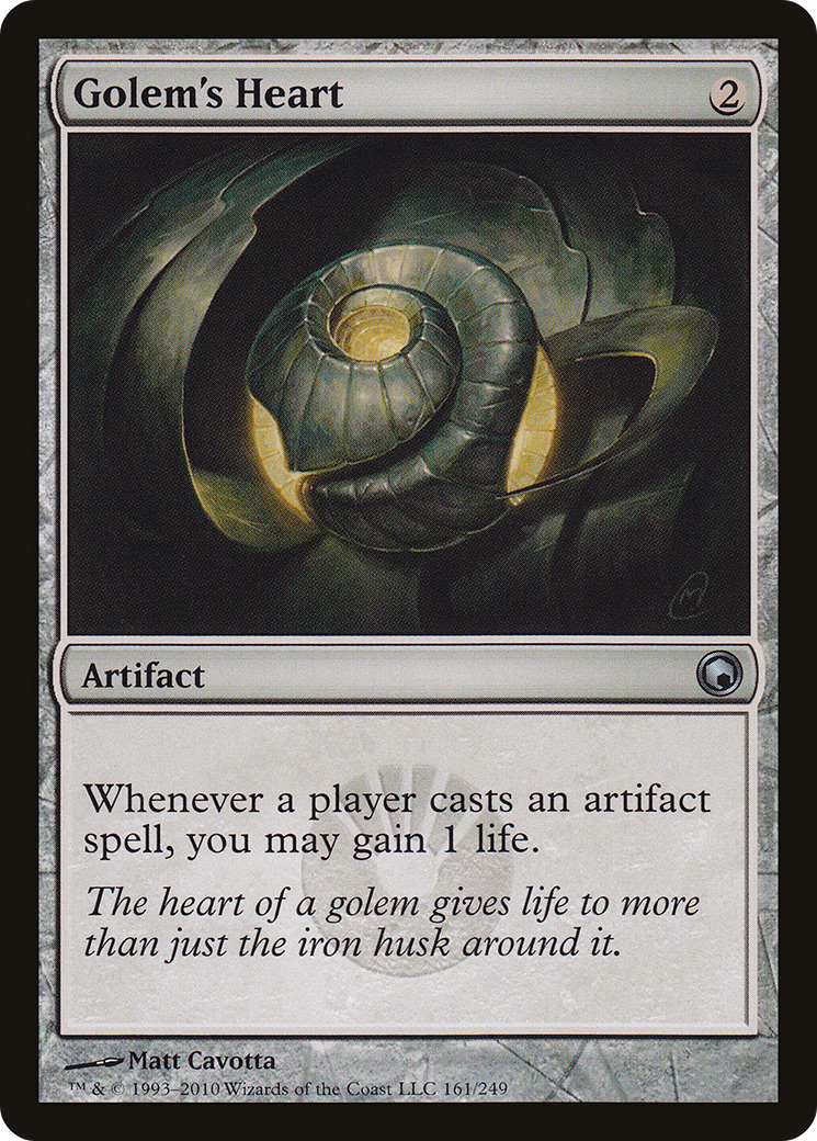 Golem's Heart (SOM-161) (Foil)