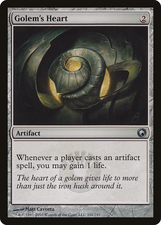 Golem's Heart (SOM-161) (Foil)