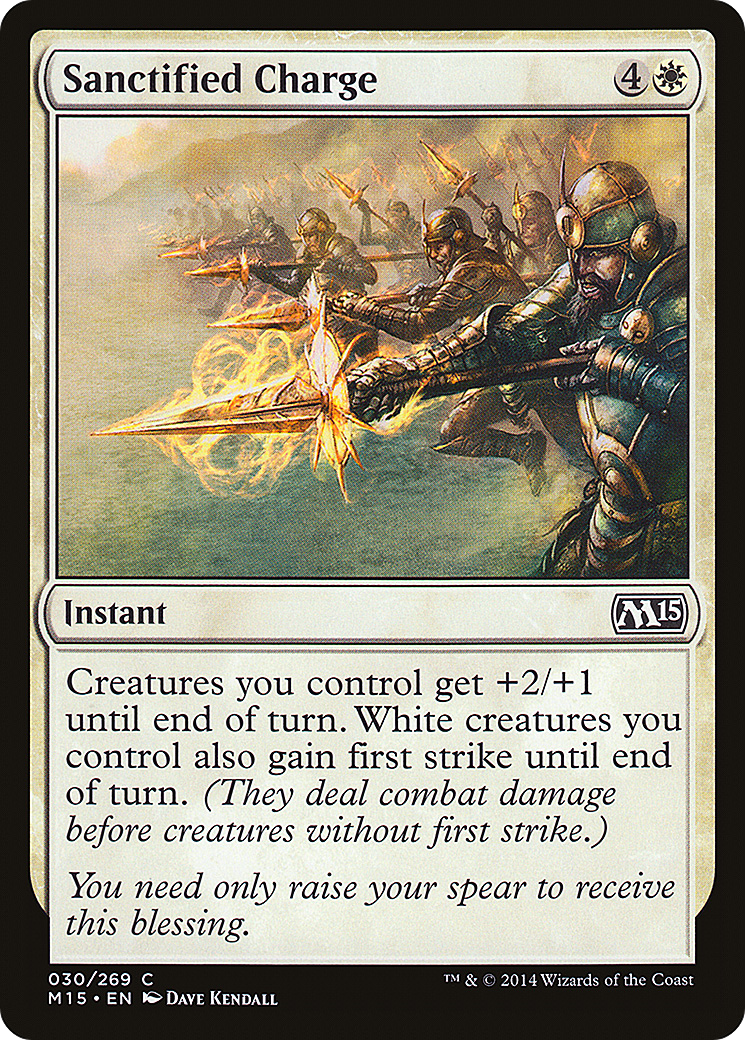Sanctified Charge (M15-030) (Foil)