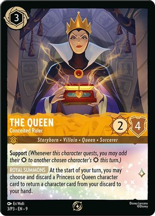 The Queen - Conceited Ruler (DLPC-003) (Cold Foil)