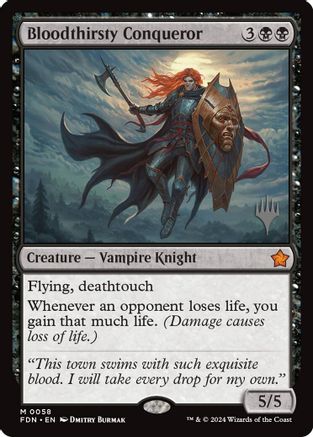 Bloodthirsty Conqueror (PPEOE-058) (Foil)