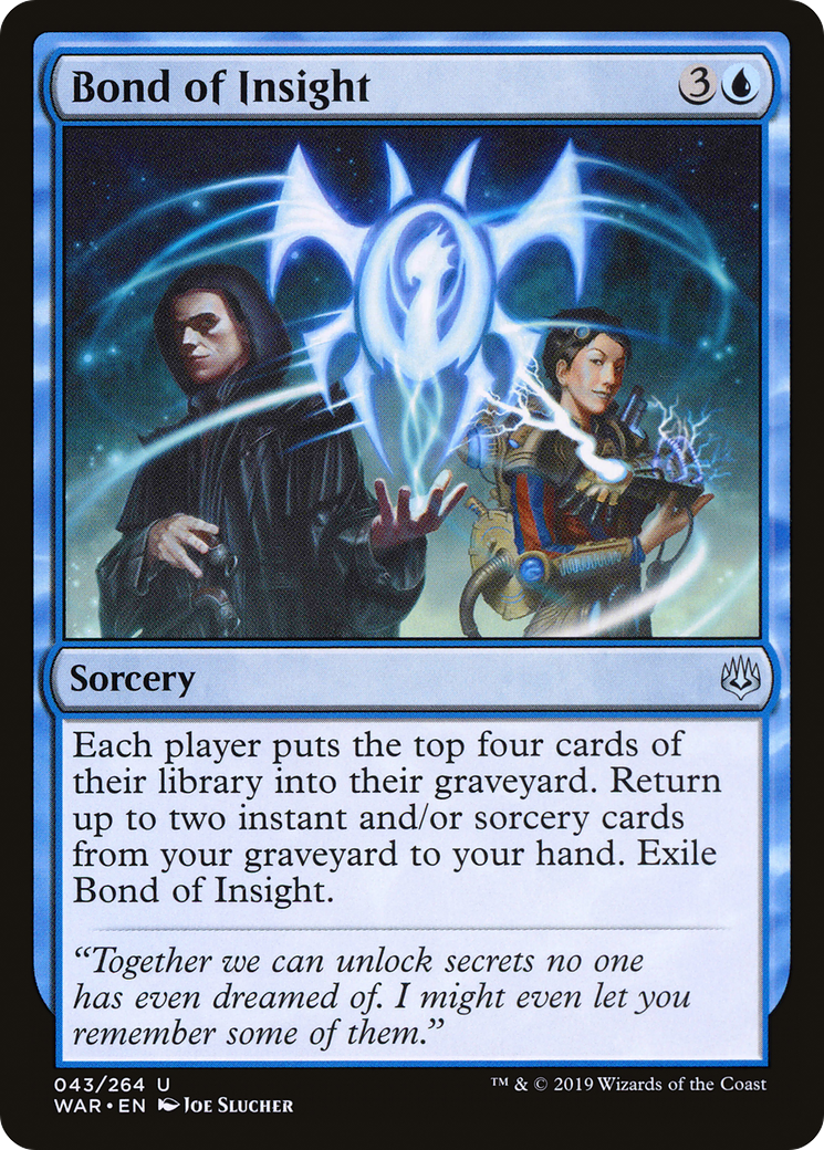 Bond of Insight (WAR-043) (Foil)