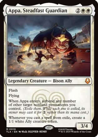 Appa, Steadfast Guardian (TLA-010) (Foil)