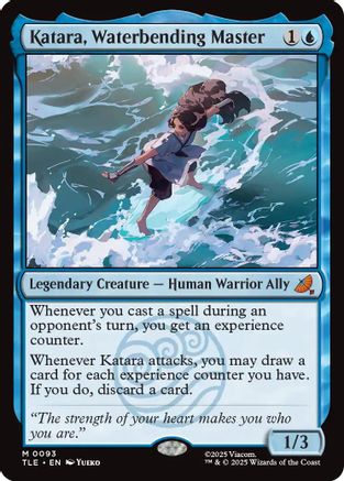 Katara, Waterbending Master (TLE-093) (Foil)