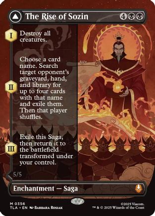 The Rise of Sozin (Borderless) (TLA-356)
