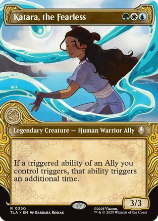 Katara, the Fearless (Showcase) (TLA-350) (Foil)